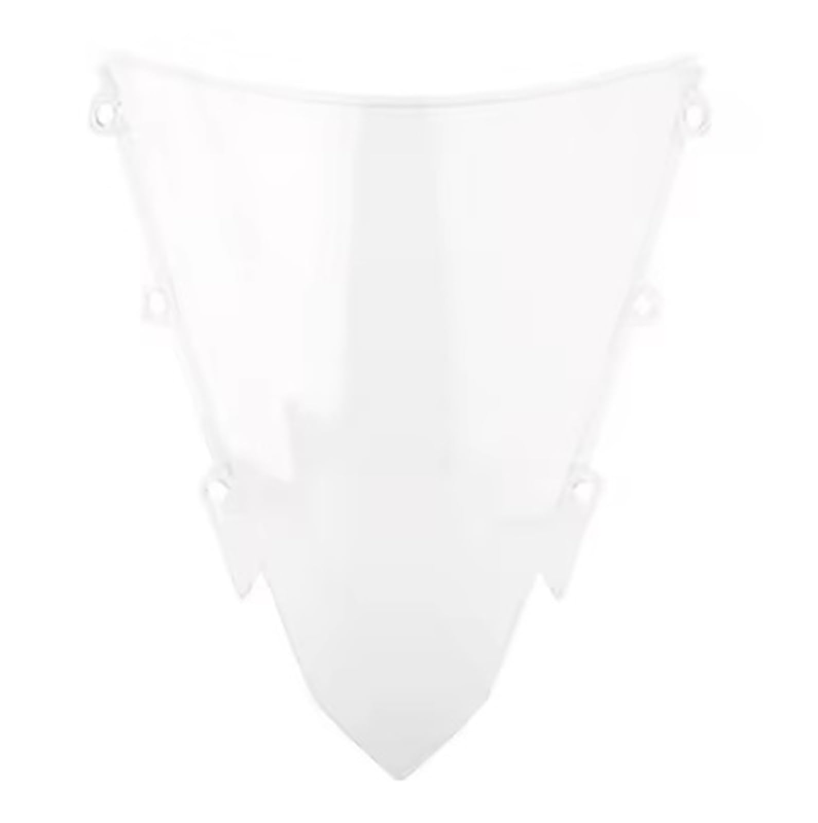 Pantalla Moto para CBR500R para CBR 500 R 500R 2016 2017 2018 Accesorios De Parabrisas Motocicleta Deflector Carenado Doble Burbuja(Claro)