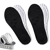 FootfixMassage Schuhsohlen, Memory Foam Einlegesohlen Für Damen Und Herren...
