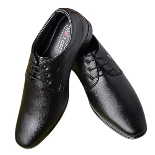 Image of Action-OFFICE-84 Synthetic Leather Stylish & Comfortable Office Formal Shoes Foe Men