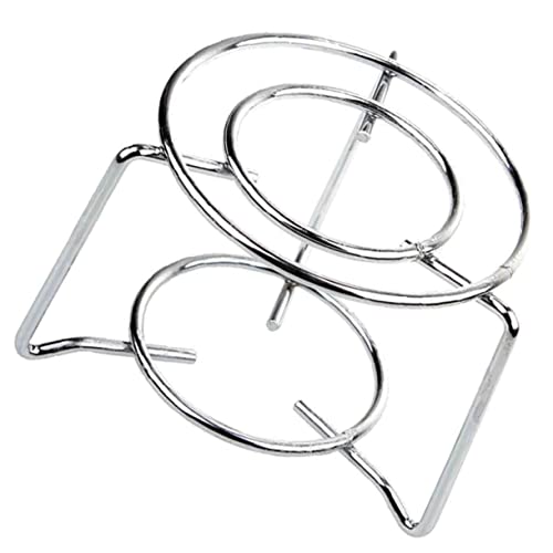 Ipetboom - Ipetboom Runder Spirituskocherständer aus Edelstahl Kocherständer Multifunktionales Kocherzubehör Stabiler und Verarbeiteter Ständer für Outdoor-aktivitäten Platz für Kessel und Töpfe Besch