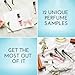 Tradeberry High End Designer Perfume Sample Set for Women - Pack of 12 Perfume Samples for Women