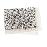 Housoutil Unterglasur Transferpapier für Keramik mit Blumenmotiv DIY Keramik Aufkleber Schwarze Porzellan Transferfolie für Töpferkunst und Fliesen Dekoration