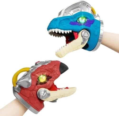 Interactive Dinosaur Hand Puppet for Kids | Soft Talking Role-Play Puppet Toy | Imaginative Pretend Play, Storytelling & Learning Fun | Gift for Boys & Girls (Style 1)