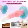BDSMYEE Anal Dildo Silikon mit Saugnapf, Monster Dildo Analplug Plugs Sexspielzeug Analspielzeuge Analdehner Masturbator Sex Spielzeug für Paare extrem sex (L) #3