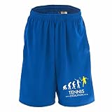[アートワークスコウベ] テニス ハーフパンツ ドライ 練習着 テニスエボリューション ユニセックス XS ロイヤルブルー
