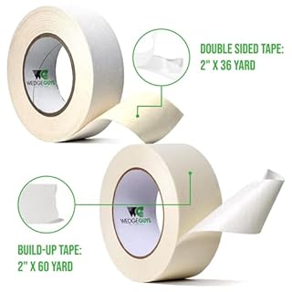 Wedge Guys Golf Grip Tape Roll | Solvent Activated Double Sided Adhesive Grip Tape Rolls for Regripping Golf Clubs | Multiple Size Grip Tape Rolls Available