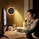 UrbanHomes LED Wandleuchte Innen, 12W Schwanenhals Leselampe Wandlampe mit Schalter, Nachttisch-Leselampe Wandleuchte LED Modern Nachttischlampe 3000K für Schlafzimmer Schlafzimmer Hotels (Schwarz)