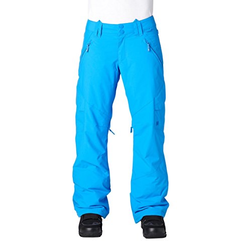 DC Juniors Ace 15 Snow Pant, Electric Blue Lemonade, X-Small