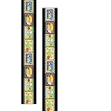 素敵な装飾テープマスキングハンドアカウント冬テーマ和紙ジャーナル用品冬テーマクラフト素敵な和紙ジャーナル用装飾