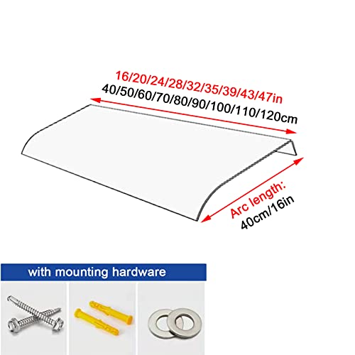 Panneau en polycarbonate de qualité pour auvent extérieur robuste