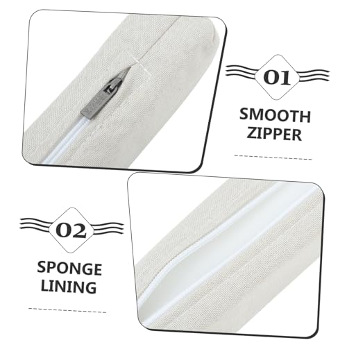 Evite la caída de objetos con el relleno para huecos de colchón de espuma beige 3