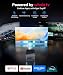 Magcubic Mini Beamer 4K,Native 1080P 【Compatible with Netflix 】 600 ANSI