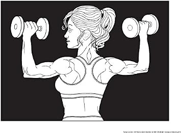 Fitnus Chart Series Female Dumbbell Shoulder Press Inspire Pose 18