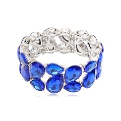 royal blue-platinum tone