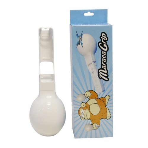 Preisvergleich Produktbild 2-TECH Maraca Grip Rumba-Rassel passend für Nintendo Wii