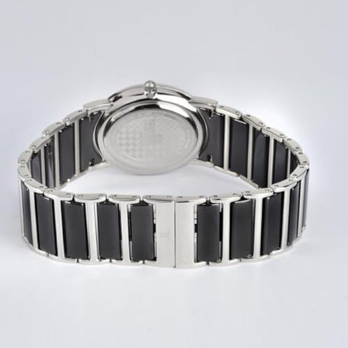 Jacques Lemans Damen-Armbanduhr XS York Analog Quarz Keramik