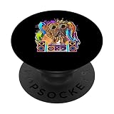 Dogues de Bordeaux Dog Hip Hop Rap Music des années 90 PopSockets PopGrip Interchangeable
