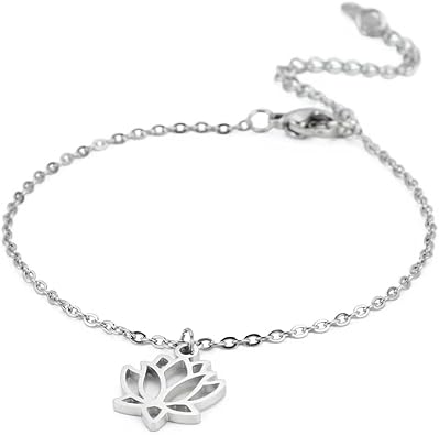 F*ck 2024 Lotus Bracelet,Adjustable Lotus Bracelet,Inspirational Bracelet,Friendship Bracelet, F*ck 2024 Hello 2025 Lotus Flower Bracelet,Jewelry Gifts for Women Sisters