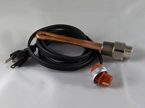 1500W Engine heater compatible with 2000 Ford F-350 Super Duty with 7.3L 445Cu In V8 DIESEL