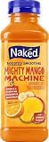 Naked Boosted Smoothie Mighty Mango Machine, 15.2 fl oz Bottle - Real Fruit Juice Smoothie with...