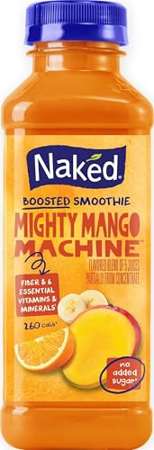Naked Boosted Smoothie Mighty Mango Machine, 15.2 fl oz Bottle