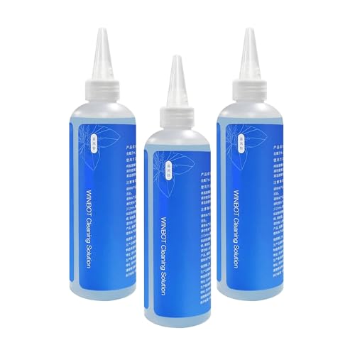230 ml Fensterreinigungslösung – kompatibel mit Ecovacs Winbot W2 Omni/W2 Pro Omni/W2 Pro/W1/W1 Pro/W1s/Mini, Roboter-Reinigungsflüssigkeit und -mittel(3PCS)
