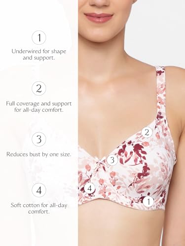 Image of Triumph International Women's Polyamide Wired Casual Minimiser Minimizer Bra (151I201 Green