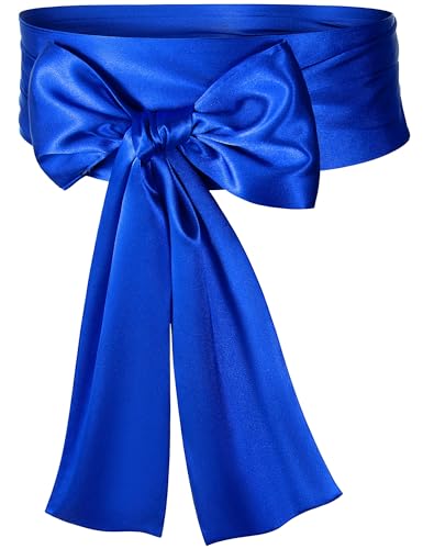 Women Satin Sash Belt Wedding Belt Party Belt For Dress Halloween Outfit Cosplay Costume Accessories2