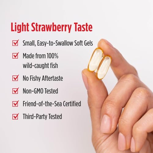 image for Nordic Naturals Prenatal DHA, Strawberry - 120 Soft Gels - 830 mg Omeg