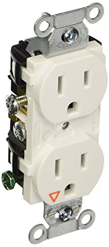 HUBBELL IG15CRWHI 14757 Duplex Receptacle, See Image