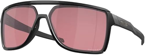 Oakley Castel OO9147 - Lentes de sol rectangulares para hombre  correa de accesorios y kit de iWear de diseñador
