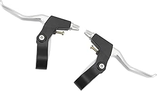 HONMEET Conjunto De Alavancas De Freio Alavancas De Freio De Liga De Alumínio Alavancas De Freio De Mountain Bike Freios Dianteiros E Traseiros Manoplas De Mtb Alça De Freio Componente