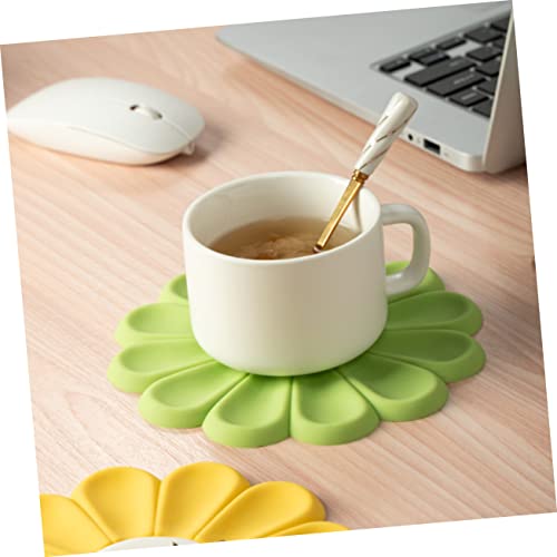 Tapis de table en forme de fleur en silicone isolant de qualité supérieure pour la maison - 6