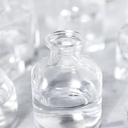Small-Mini-Flower-Vases-Set-of-20-Clear-Glass-Bud-Vases-Vintage-Rustic-Centerpieces-for-Weddings-Events-Home-Decor-Premium-Quality-Timeless-Designs Small Mini Flower Vases Set of 20 Clear Glass Bud Vases Vintage Rustic Centerpieces for Weddings Events Home Decor Premium Quality Timeless Designs