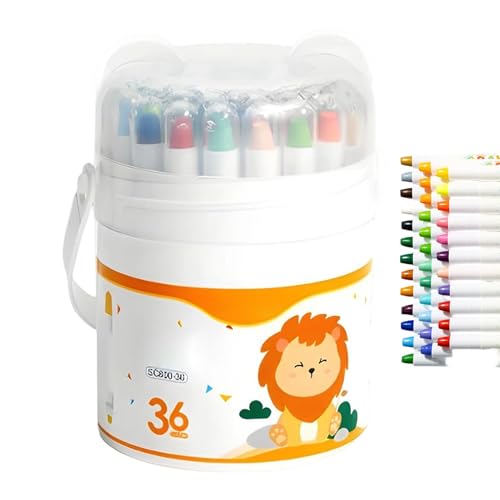 Lápices de colores lavables Twist Crayons de secado rápido para niños