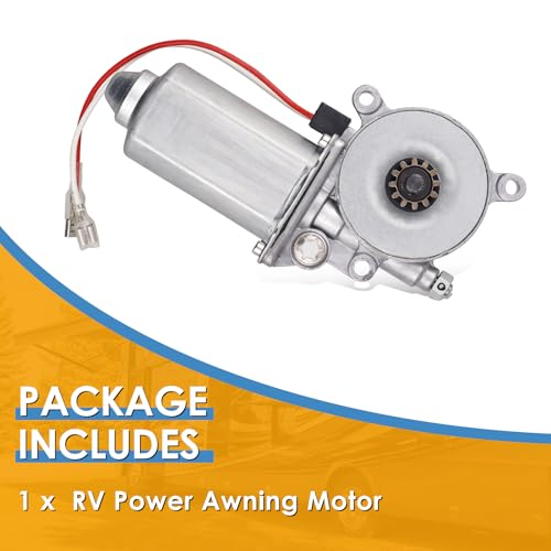 MICCIKA 266149 RV Awning Motor Replacement Universal Motor Compatible with Solera Power Awmings Motor, 12-Volt DC and 75-RPM by MiCCiKA - Used condition - Image 6