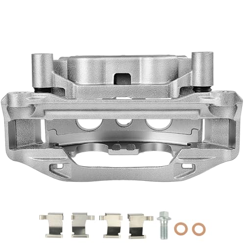 Image of SCITOO 18B5306 Rear Right Disc Brake Caliper w /Bracket Fit For Chevrolet For Silverado 2500 HD 2011-2019,For GMC For Sierra 2500 HD 2011-2019,For GMC For Sierra 3500 HD 2011-2019, Double Pistons