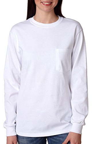 Image of Gildan Men's Heavy Cotton Long Sleeve T-Shirt, Style G5400, 2-Pack