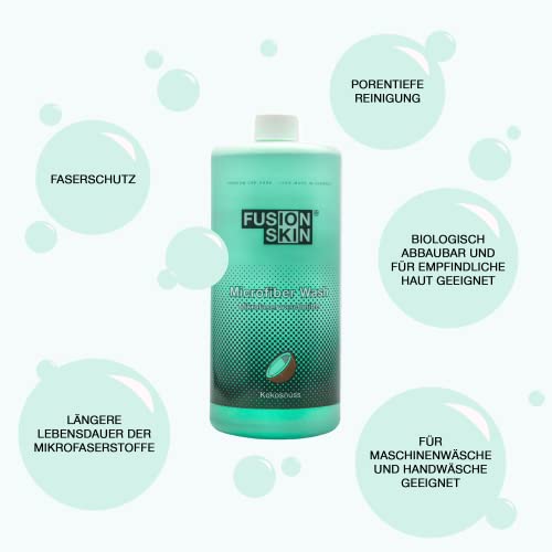 Mikrofaser Waschmittel Fusion Skin 1 Liter für schonende Reinigung