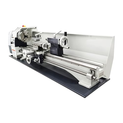 JARYANNIX Metal Bench Lathe Benchtop Mini Metal Lathe 8