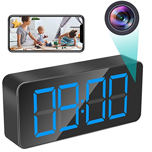 小型カメラ 隠しカメラ時計 超小型カメラ WIFI対応遠隔操作 1080P画質...