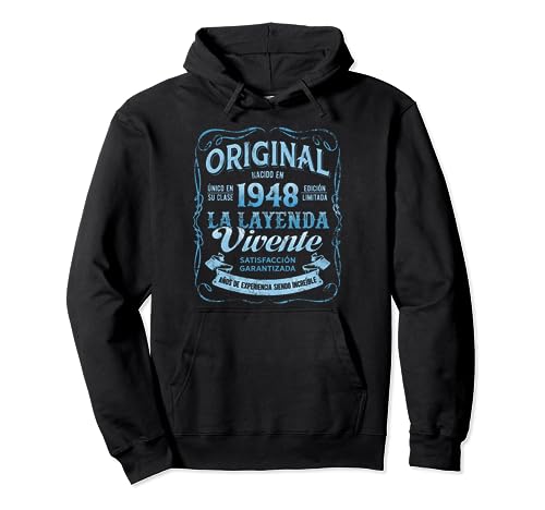 Original Nacido En 1948 Edición Limitada Cumpleaños Sudadera con Capucha