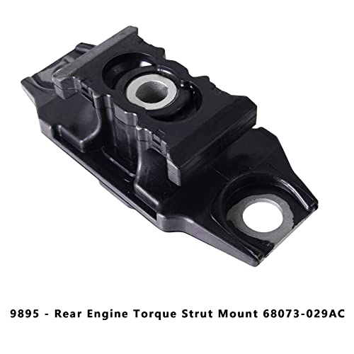 Aumtoni Engine Motor Mount Automatic Transmission Bracket Torque Strut Mount Set 3 Pcs Compatible With Fiat 2012-2018 500 1.4L Turbo Replace# 68073217Ac 68073-029Ac 68073483Ad #TOP3