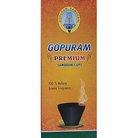 Gopuram Premium Sambrani 10 Cups Cover