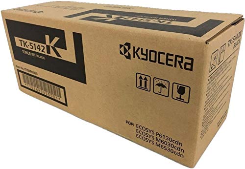 Toner noir Kyocera Mita TK-5142K pour imprimante ECOSYS P6130cdn