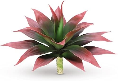 Set Of 2 Artificial Agave Plants - 4ft Tall Realistic Faux Floor Plants For Indoor & Outdoor Decor