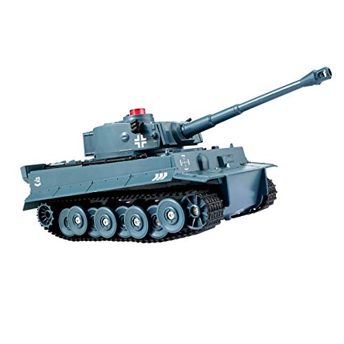 Haochen Rc Tank Remote Tank Toy, 1/30 2.4G Remote Control Mini Rc Tank, Rc Vehicle Full-Function Stunt Car Military Toy Tank (Blue) #TOP1
