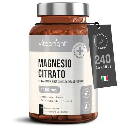 VitaBright Magnesio Citrato 240 Capsule