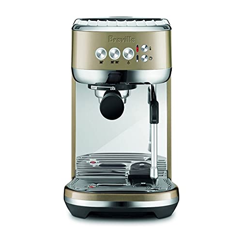 Breville Bambino Plus Espresso Machine,64 fluid ounce (Royal Champagne)