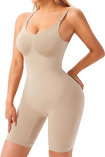 Qidrezy Waist Trainer Bodysuit for Women Tummy Control Shapewear ...